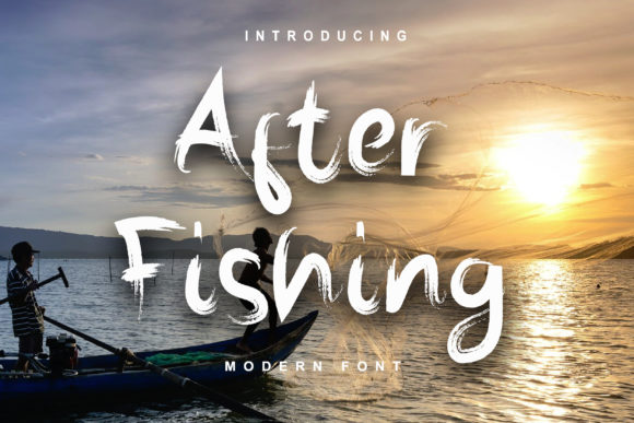 After Fishing: The Display Font for Modern Branding
