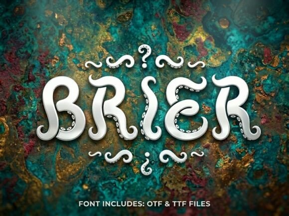 Brier: A Display Font for Unforgettable Visual Impact