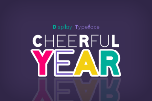 Celebrate in Style: Using the Cheerful Year Font