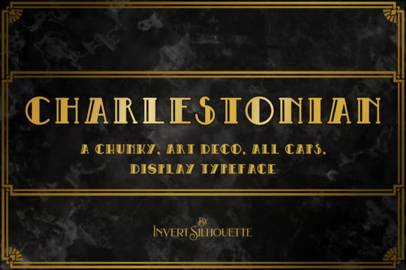 Charlestonian: An Art Deco Font for Modern DIY Projects