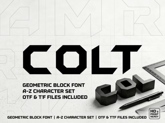 Colt: A Bold Typeface for Unforgettable Headlines