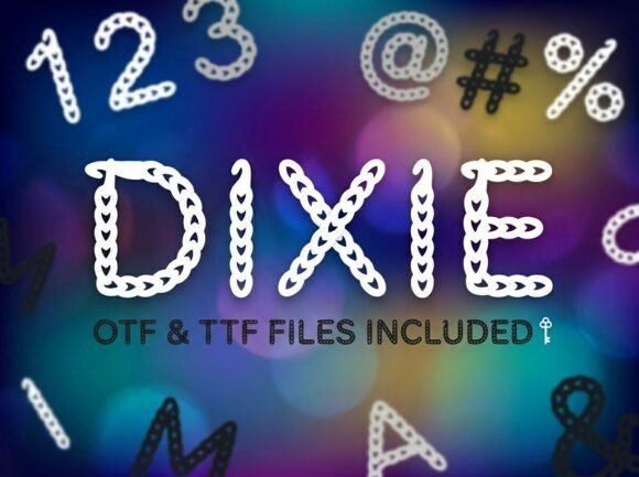 Dixie: A Display Font That Commands Attention