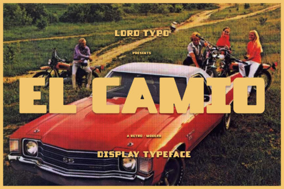 El Camio: A Vintage Typeface for Modern Projects