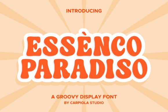 Essenco Paradiso: Crafting a Timeless Retro Brand Identity