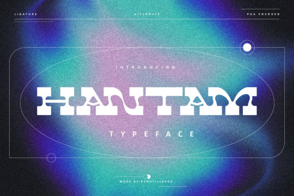Hantam: A Display Font with a Bold, Whimsical Edge