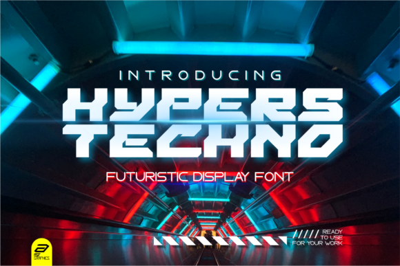 Hypers Techno: A Bold Font for Impactful Design
