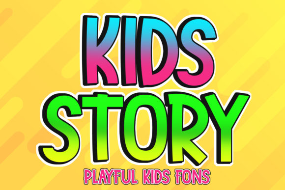Kids Story: The Playful Font for Modern Branding