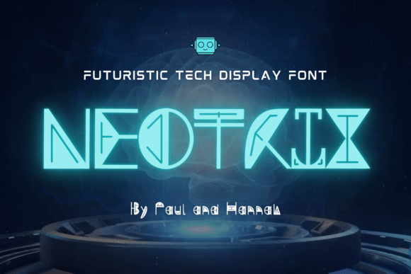 Neotrix: A Futuristic Display Font for Modern Design