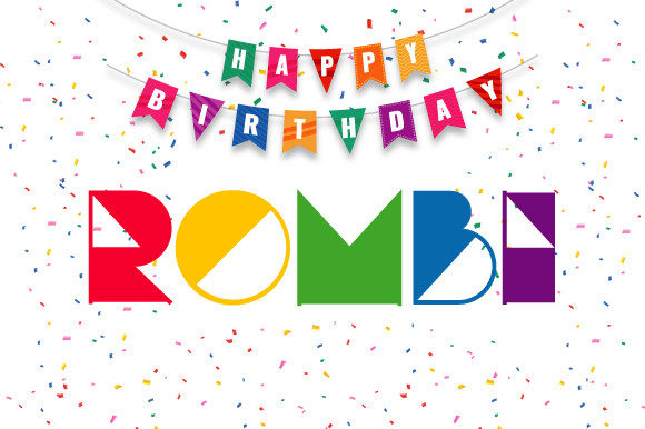Rombi: A Geometric Display Font That Captures Playful Energy