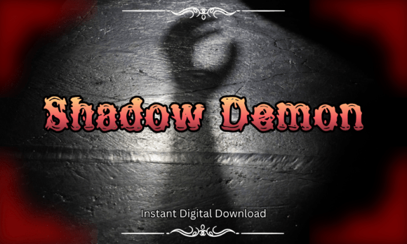 Shadow Demon: A Typeface That Commands the Dark
