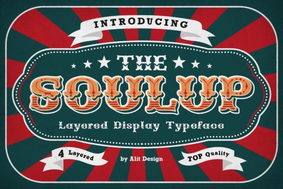 Soulup: The Bold Display Font for Unforgettable Brands