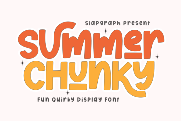 Summer Chunky: Your New Go-To for Joyful, Bold Design