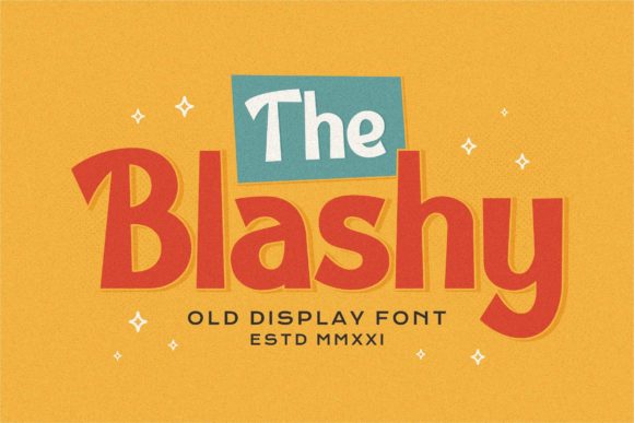 The Blashy Font: A Bold Choice for Modern Design Projects
