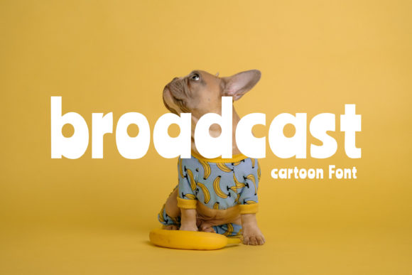 Why Broadcast is the Ultimate Fun Font for Playful Design Projects